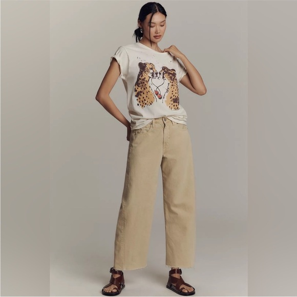 Anthropologie Letluv Cheetah Graphic Tee - Picture 3 of 9